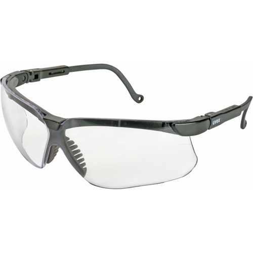 Lunettes de s&eacute;curit&eacute; Uvex Genesis, Lentille Transparent, Anti-&eacute;gratignures, R&eacute;pond ou surpasse la norme CSA Z94.3 Cantin et fils