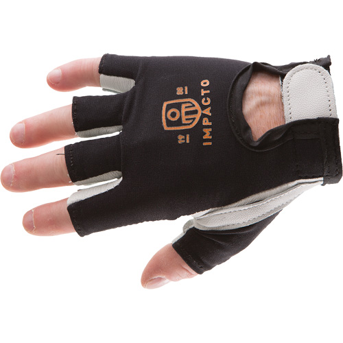 Gant gauche antichoc, Taille Moyen, Paume Ch&egrave;vre/Cuir refendu Cantin et fils