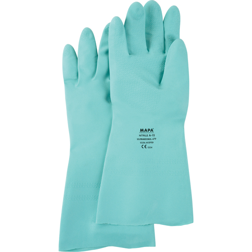 StanSolv&reg; Z-Pattern Grip Gloves, Size 6/X-Small, 13" L, Nitrile, 15-mil Cantin et fils