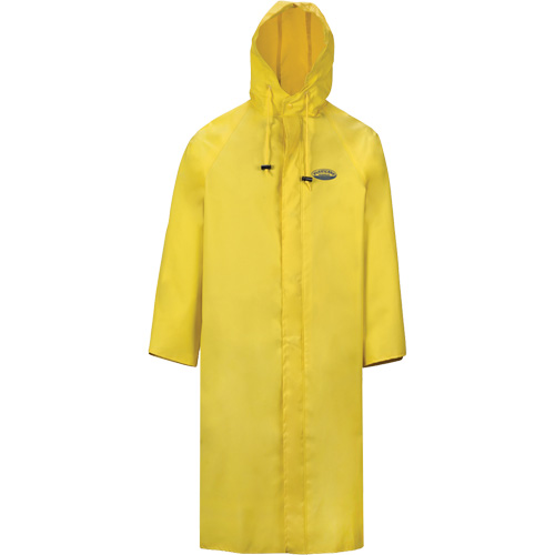 Hurricane Flame Retardant/Oil Resistant Rain Suits - 48" Coat, 5X-Large, Yellow Cantin et fils
