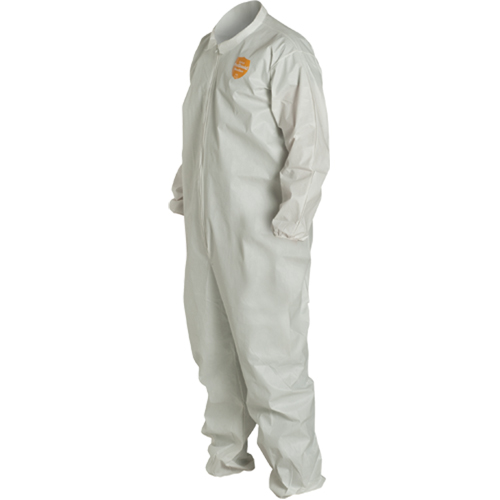 ProShield&reg; 60 Coveralls, Small, White, Microporous Cantin et fils