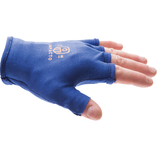 Anti-Impact Fingerless Right-Hand Glove Liner, 6/X-Small, Synthetic Palm, Slip-On Cuff Cantin et fils