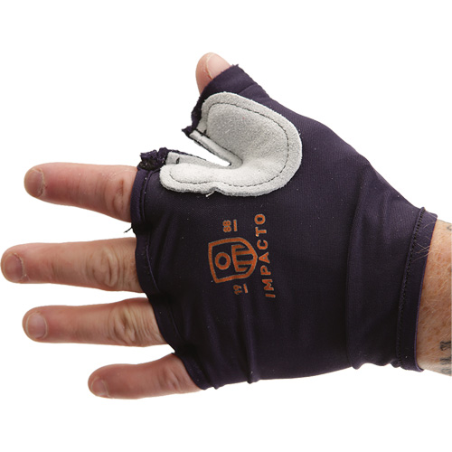 Tool Grip Fingerless Glove with Web Pad - Left, Size X-Small, Suede Palm Cantin et fils