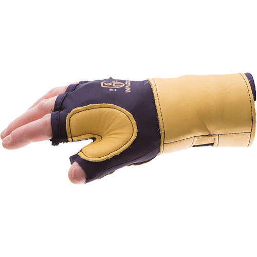 Gants de protection sup&eacute;rieure contre les impacts & les microtraumarismes r&eacute;p&eacute;t&eacute;s, main droite, Taille T-petit, Paume Cuir fleur Cantin et fils