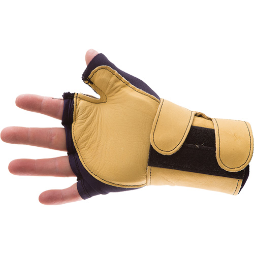 Gants de protection sup&eacute;rieure contre les impacts & les microtraumarismes r&eacute;p&eacute;t&eacute;s, main droite, Taille T-petit, Paume Cuir fleur Cantin et fils