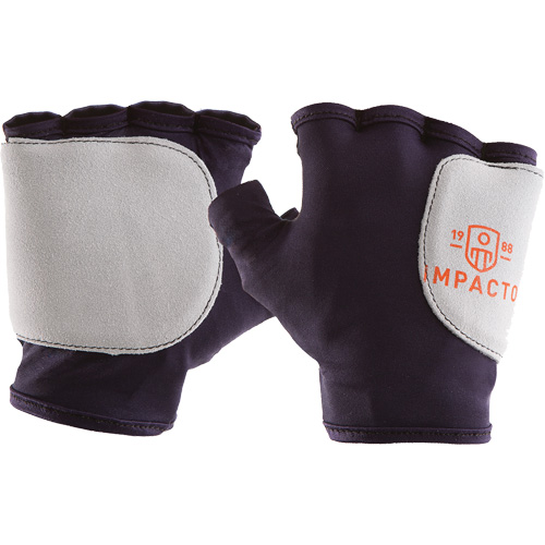 Gants de protection sans doigts paume/c&ocirc;t&eacute;, droit, T-petit, Paume en Su&egrave;de, Poignet &agrave; enfiler Cantin et fils
