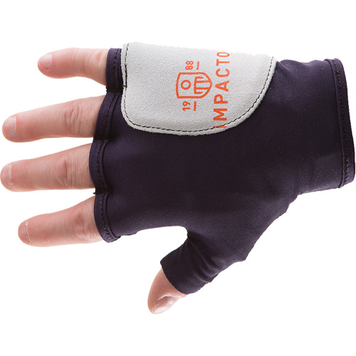 Gants de protection sans doigts paume/c&ocirc;t&eacute;, droit, T-petit, Paume en Su&egrave;de, Poignet &agrave; enfiler Cantin et fils