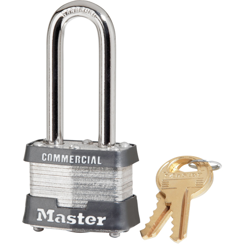 Wide Padlock, Keyed Alike, Laminated Steel, 1-9/16" Width Cantin et fils