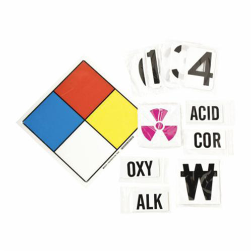 Trousse de syst&egrave;me de plaques-&eacute;tiquettes NFPA Cantin et fils