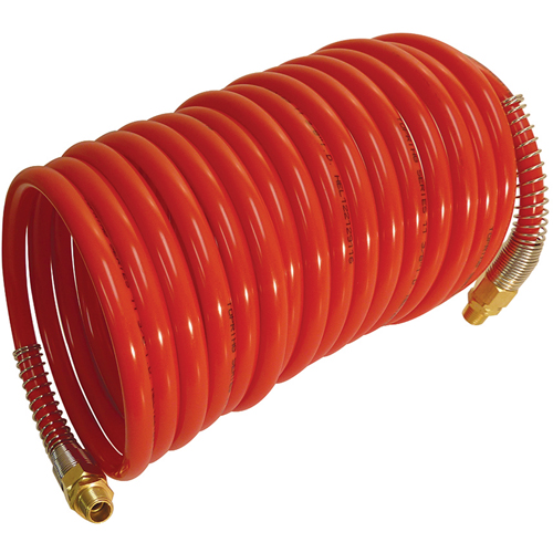Tuyaux &agrave; air autor&eacute;tractables en nylon de s&eacute;rie 11, Air, 3/8" DI x 12,5' lo, Nylon, 200 psi &agrave; 23 °C Cantin et fils