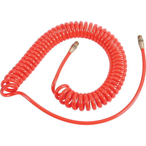 Polyurethane Hoses, Air, 3/8" ID x 50' L, Polyurethane, 140 PSI at 23 °C Cantin et fils