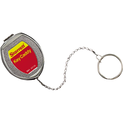 Key Caddy, Stainless Steel, 21" Cable, Belt Clip Attachment Cantin et fils