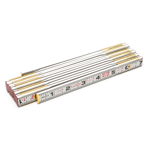 Red End&reg; Engineer's Scale Rule, 6' L, Wood, 1/16" Graduations Cantin et fils