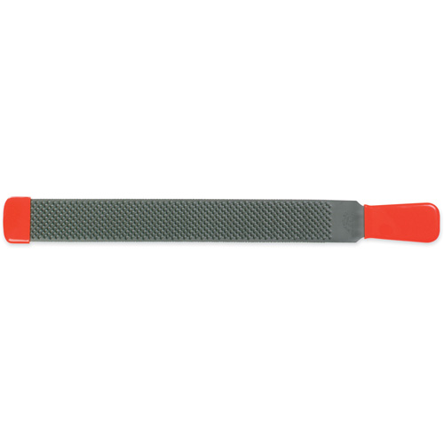 R&acirc;pe et lime pratique pour ferblantier avec poign&eacute;e coussin&eacute;e, Rectangulaire, 17-1/10", Demi-douce Cantin et fils