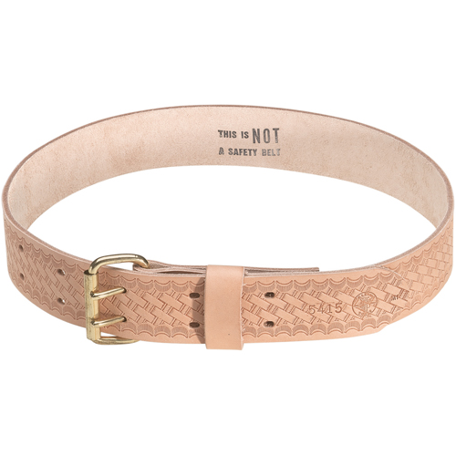 Ceinture porte-outils maroquin&eacute;e robuste, Cuir, Havane Cantin et fils