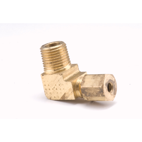 Raccords de compression 90° - Tube &agrave; tube m&acirc;le, 1/8" x 1/8" Cantin et fils