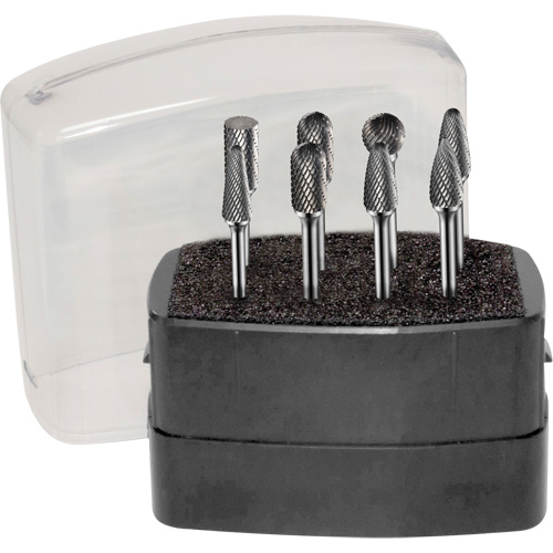 Double Cut Rotary Burr Set, 8 Pieces Cantin et fils