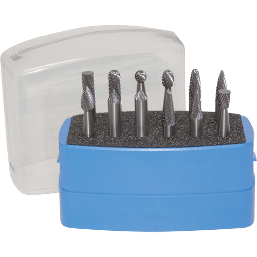 Aluminum Cut Rotary Burr Set, 8 Pieces Cantin et fils