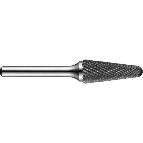 Double-Cut Rotary Burr, SL-50, 5/8" Dia., 1/4" Shank, 1-3/16" Depth of Cut Cantin et fils