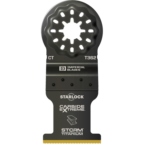 Lame en titane pour le m&eacute;tal Carbide Extreme Storm Starlock Cantin et fils