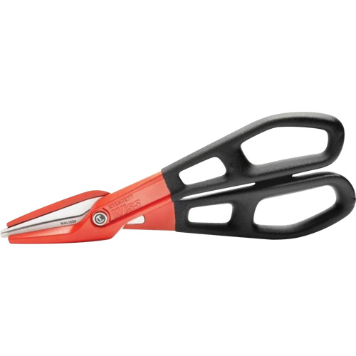 Cisaille d'&eacute;tain en aluminium dentel&eacute; de 13" avec poign&eacute;e tremp&eacute;e, Longueur de coupe de 3", Coupe Droit Cantin et fils