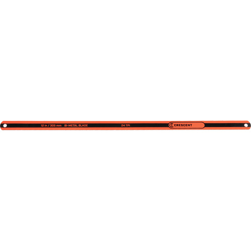 Hacksaw Replacement Blade, Bi-Metal, 12" L, 24 TPI Cantin et fils
