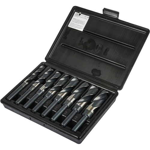 Reduced Shank Drill Bit Set, 8 Pieces, High Speed Steel Cantin et fils
