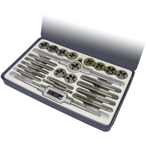 SAE Alloy Tap and Die Set, 24 Pieces Cantin et fils