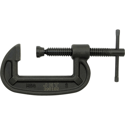 Serre-joint en C robuste, Capacit&eacute; de 2" (50,8 mm), Profondeur de gorge de 1" (25,4 mm) Cantin et fils