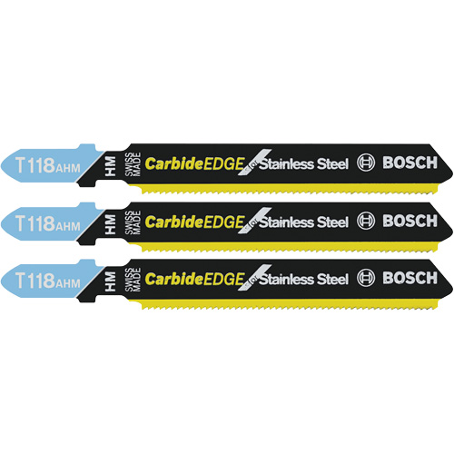 Jig Saw Blades Expert for All Purpose, Carbide, T-Shank, 3-1/4" L Cantin et fils