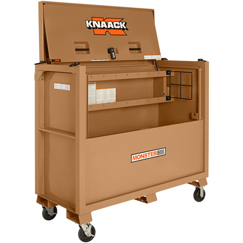 Coffre Piano Monster Box, 66" la x 30" p x 54-1/2" h, Beige Cantin et fils