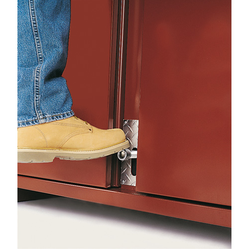 Armoire &agrave; tablettes Jobsite, Acier, 47,5 pi³, Rouge Cantin et fils