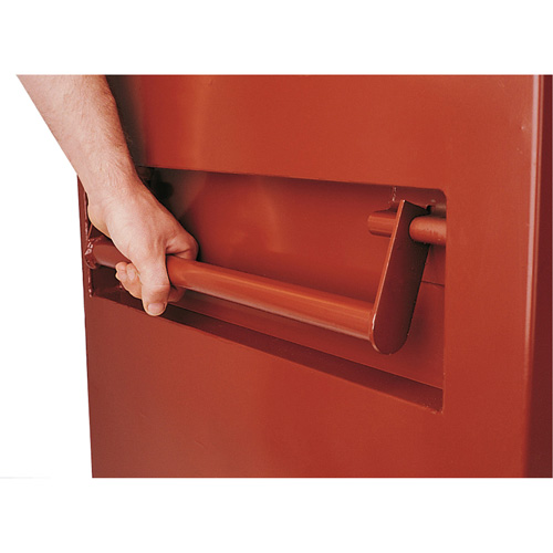 Armoire &agrave; tablettes Jobsite, Acier, 47,5 pi³, Rouge Cantin et fils