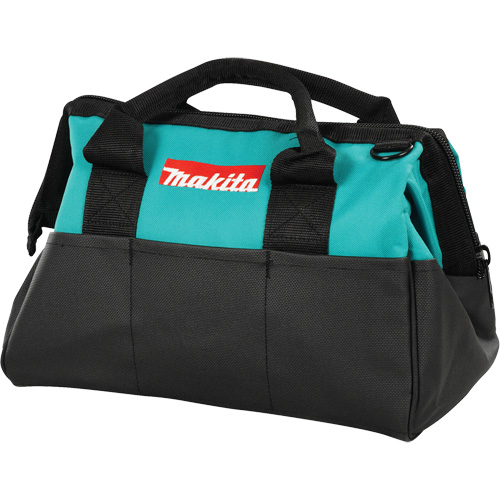 Sac &agrave; outils, Nylon, 1 pochettes, Noir/Bleu Cantin et fils