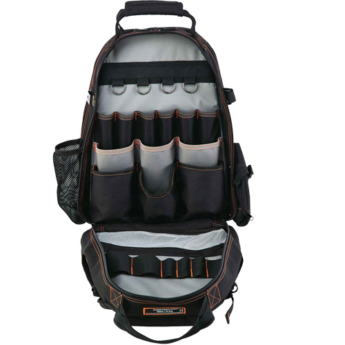Arsenal&reg; 5843 Tool Backpack, 13-1/2" L x 8-1/2" W, Black, Polyester Cantin et fils