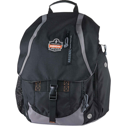 Arsenal&reg; 5143 Tool Backpack, 15" L x 8" W, Black, Polyester Cantin et fils