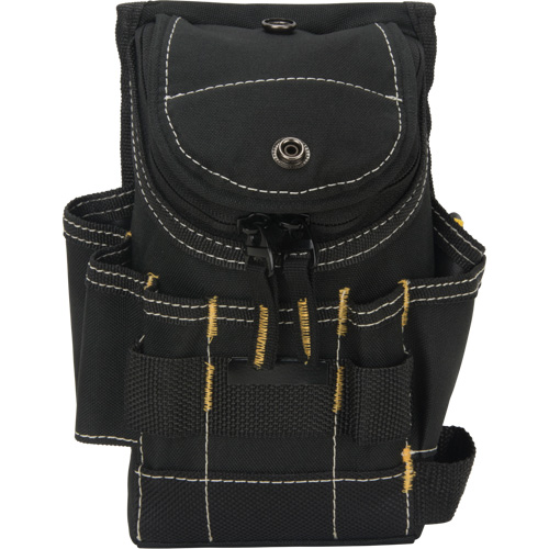 Porte-outils pour personnel en entretien, Porte-outil multiple, Polyester, 5 Poches Cantin et fils