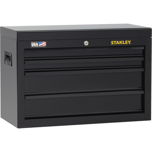 Coffre &agrave; outils de s&eacute;rie 100, 26" la, 4 tiroirs, Noir Cantin et fils