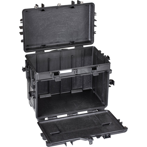 Military Mobile Tool Chest With Drawers, 22-4/5" W x 15" D x 18" H, Black Cantin et fils