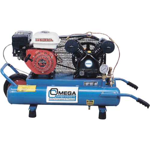 Contractor Series Air Compressors, Gas, 6.6 Gal. (8 US Gal), 125 PSI Cantin et fils