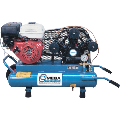 Compresseurs d'air s&eacute;rie entrepreneur, Essence, 6,6 gal. (8 gal. US), 125 PSI Cantin et fils