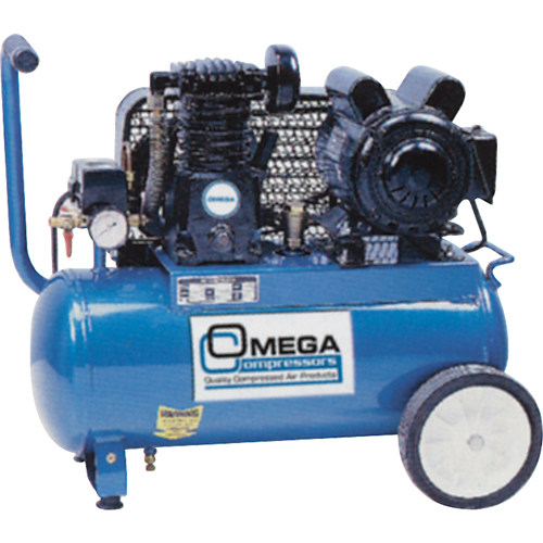 Professional Series Air Compressors, Electric, 6.6 Gal. (8 US Gal), 125 PSI, 115/1 V Cantin et fils