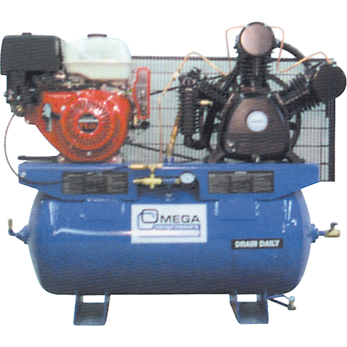 Compresseurs d'air s&eacute;rie industrielle - Compresseurs &agrave; moteur, 25 gal. (30 gal. US) Cantin et fils