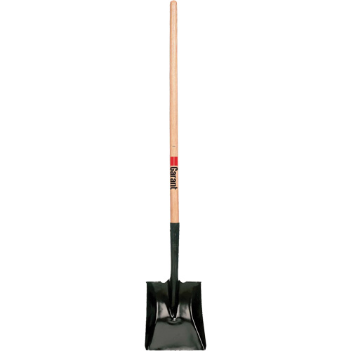 Pelle carr&eacute;e, Bois, Lame Acier durci, Manche en Droit, Longueur 42" Cantin et fils