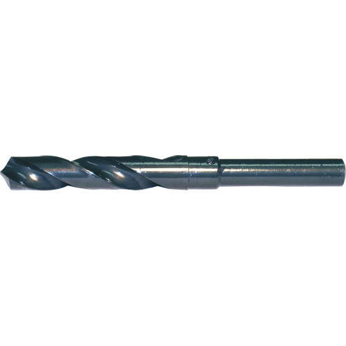 CLE-LINE 1/2" Reduced Shank Drill Bit, 13 mm, High Speed Steel, 3-1/8" Flute, 118° Point Cantin et fils