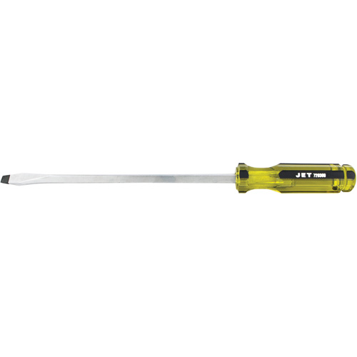 Slot Jumbo Handle Screwdriver, 3/8", 10" L, Plastic Handle Cantin et fils