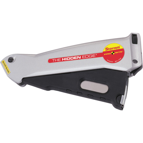 Couteau Hidden Edge, 19 mm, Acier, Prise en Aluminium Cantin et fils