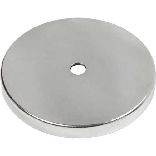 Aimants ronds &agrave; profil bas, dia. 2-5/8", Force de 100 lb Cantin et fils