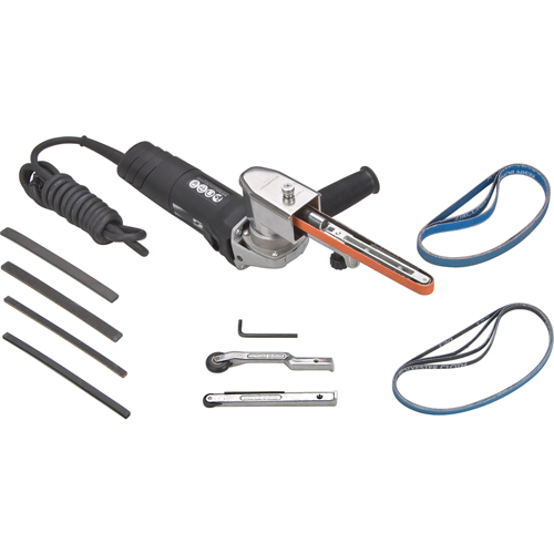 Electric Dynafile&reg; II  Abrasive Belt Machines, 1/8" - 3/4" Cantin et fils
