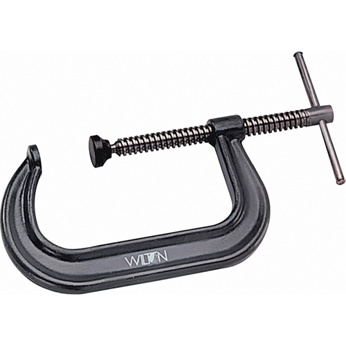 Serre-joint en C, Capacit&eacute; de 4-1/4" (108 mm), Profondeur de gorge de 3-1/4" (83 mm) Cantin et fils